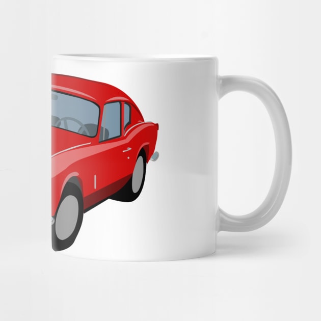 Triumph GT6 Mk1 Graphic -Red by NickShirrell